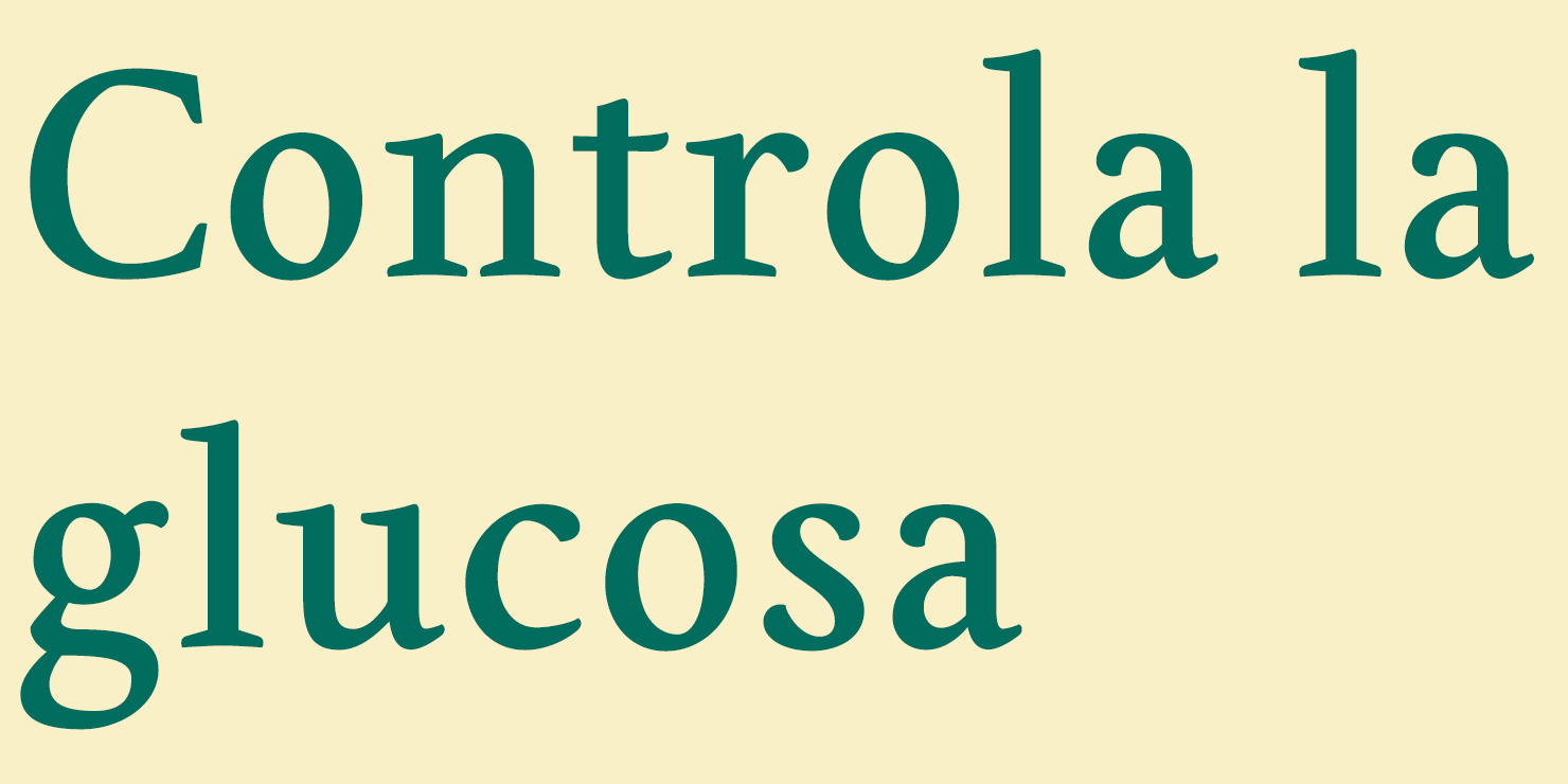 Reto de julio: en diabetes, controla la glucosa